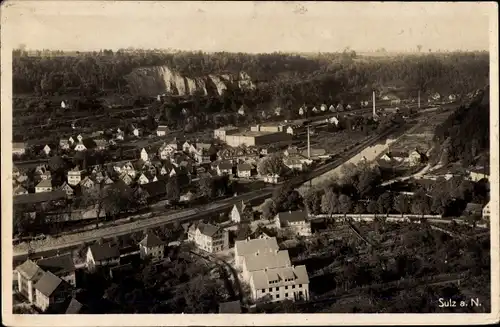 Ak Sulz am Neckar in Baden Württemberg, Panoramablick auf die Stadt