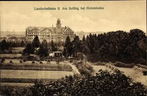 Ak Holzminden im Weserbergland, Am Solling, Landschulheim II
