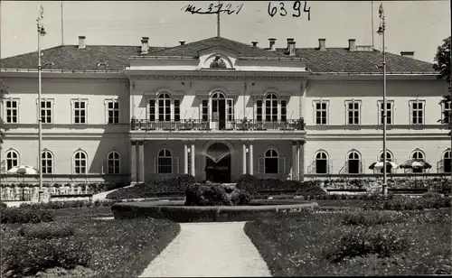 Ak Bad Hall in Oberösterreich, schöne Detailansicht