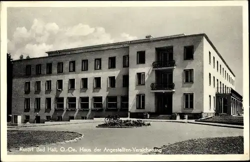 Ak Bad Hall in Oberösterreich, schöne Detailansicht