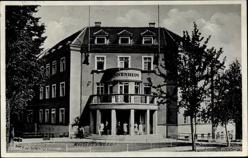 Ak Bad Hall in Oberösterreich, schöne Detailansicht