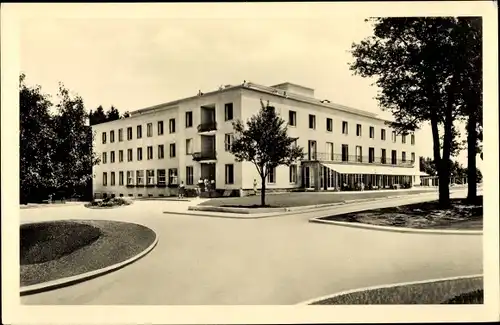 Ak Bad Hall in Oberösterreich, schöne Detailansicht