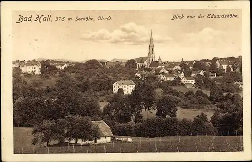 Ak Bad Hall in Oberösterreich, schöne Detailansicht