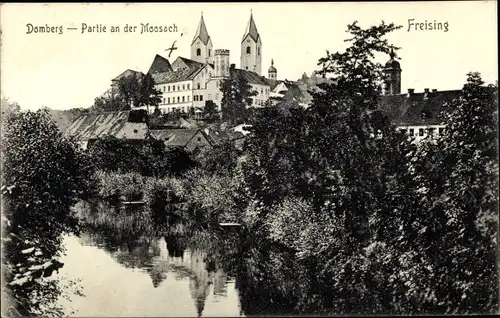 Ak Freising in Oberbayern, schöne Detailansicht