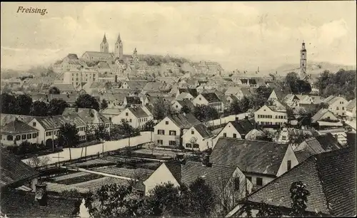 Ak Freising in Oberbayern, schöne Detailansicht