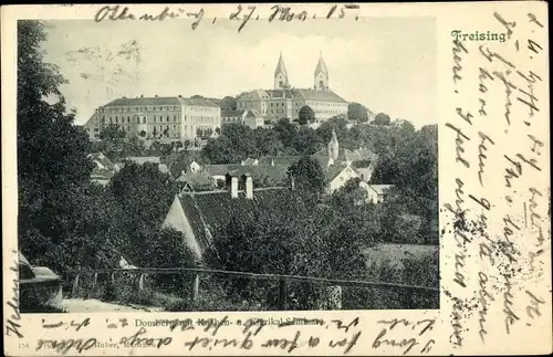 Ak Freising in Oberbayern, schöne Detailansicht