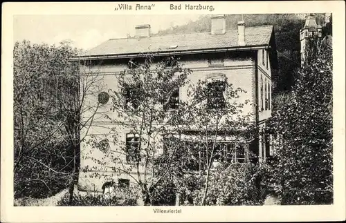 Ak Bad Harzburg in Niedersachsen, Villa Anna, Villenviertel 
