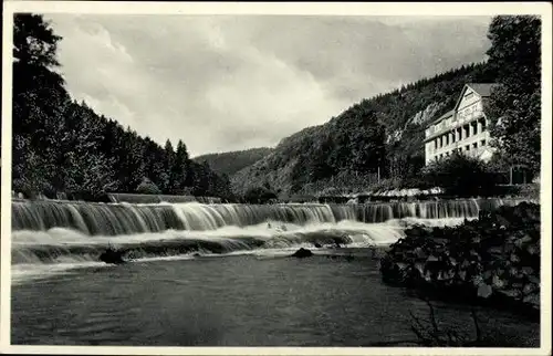 9 alte Ak Schwarzburg im Schwarzatal Thüringen, diverse Ansichten