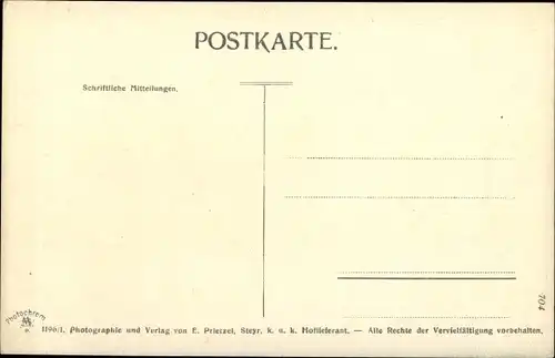 Ak Waidhofen an der Ybbs Niederösterreich, schöne Detailansicht