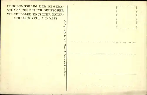 Ak Waidhofen an der Ybbs Niederösterreich, schöne Detailansicht