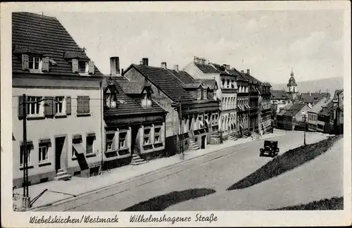 Ak Wiebelskirchen Neunkirchen im Saarland, Wilhelmshagener Straße