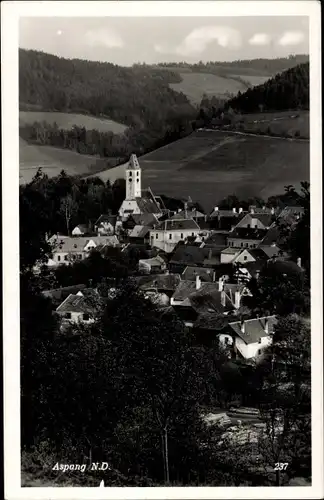 Ak Aspang in Niederösterreich, schöne Detailansicht