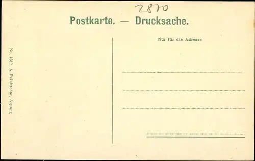 Ak Aspang in Niederösterreich, schöne Detailansicht