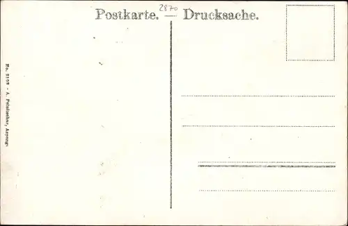 Ak Aspang in Niederösterreich, schöne Detailansicht