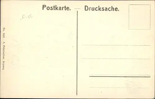 Ak Aspang in Niederösterreich, schöne Detailansicht