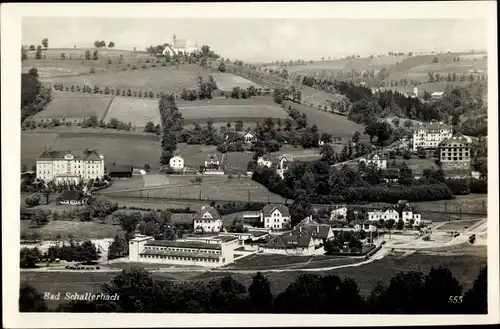 Ak Bad Schallerbach in Oberösterreich, schöne Detailansicht