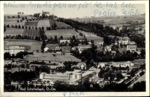 Ak Bad Schallerbach in Oberösterreich, schöne Detailansicht