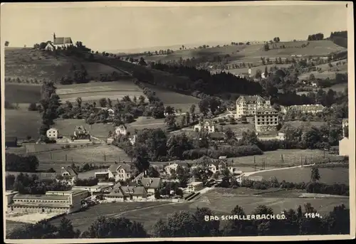 Ak Bad Schallerbach in Oberösterreich, schöne Detailansicht