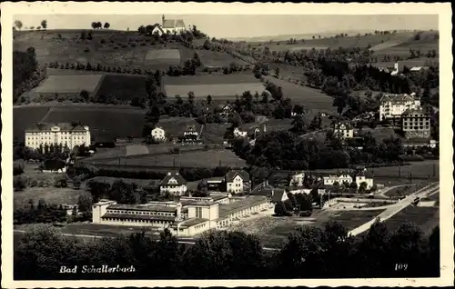 Ak Bad Schallerbach in Oberösterreich, schöne Detailansicht