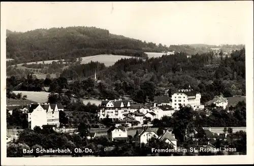 Ak Bad Schallerbach in Oberösterreich, schöne Detailansicht