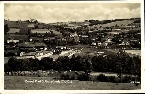 Ak Bad Schallerbach in Oberösterreich, schöne Detailansicht