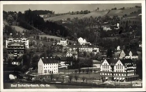 Ak Bad Schallerbach in Oberösterreich, schöne Detailansicht