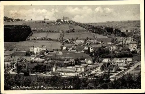 Ak Bad Schallerbach in Oberösterreich, schöne Detailansicht