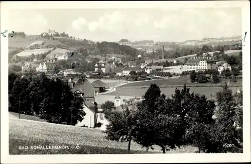 Ak Bad Schallerbach in Oberösterreich, schöne Detailansicht