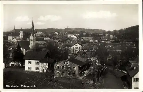 Ak Miesbach in Oberbayern, schöne Detailansicht