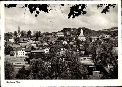 Ak Miesbach in Oberbayern, schöne Detailansicht