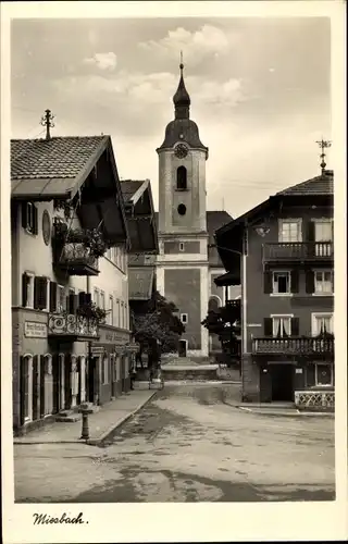 Ak Miesbach in Oberbayern, schöne Detailansicht