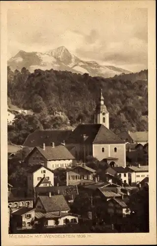 Ak Miesbach in Oberbayern, schöne Detailansicht