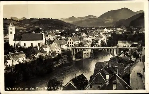 Ak Waidhofen an der Ybbs in Niederösterreich, schöne Detailansicht