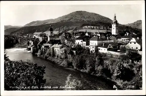 Ak Waidhofen an der Ybbs in Niederösterreich, schöne Detailansicht