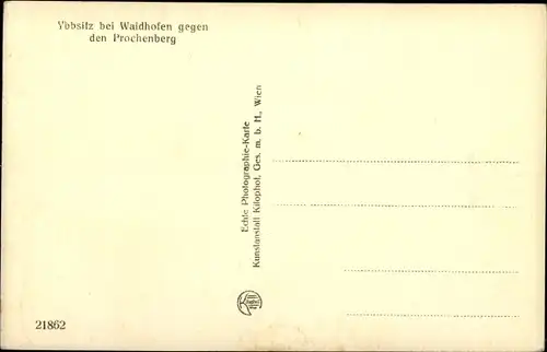 Ak Waidhofen an der Ybbs in Niederösterreich, schöne Detailansicht