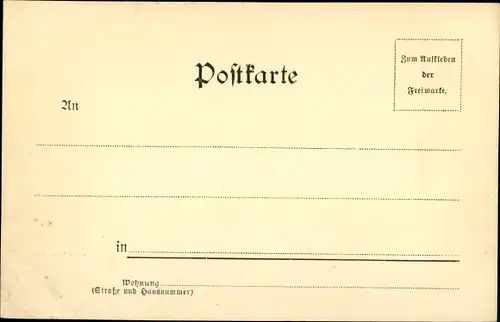 Ak Weimar in Thüringen, schöne Detailansicht