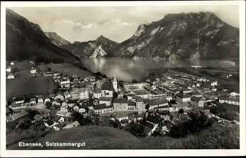 Ak Ebensee am Traunsee Oberösterreich, schöne Detailansicht