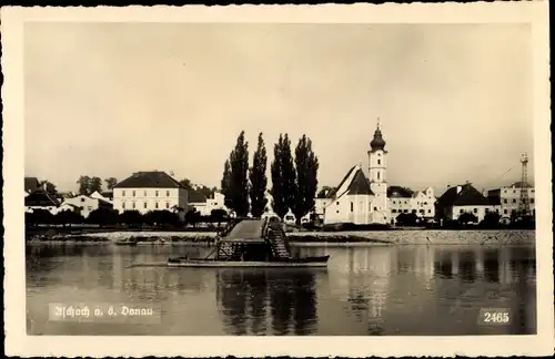 Ak Aschach an der Donau in Oberösterreich, schöne Detailansicht