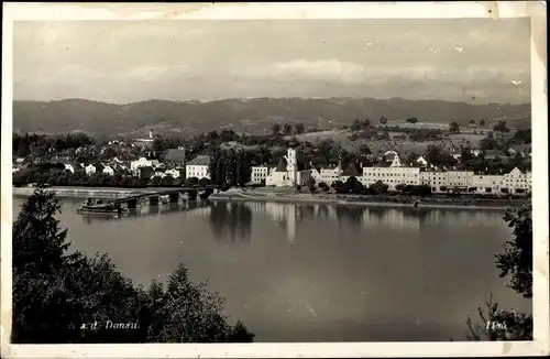 Ak Aschach an der Donau in Oberösterreich, schöne Detailansicht