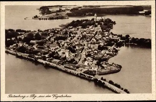 Ak Ratzeburg in Schleswig Holstein, schöne Detailansicht