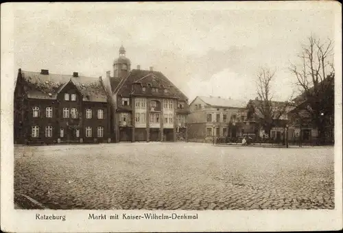 Ak Ratzeburg in Schleswig Holstein, schöne Detailansicht