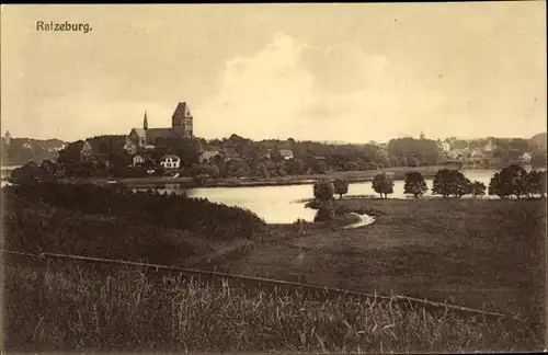 Ak Ratzeburg in Schleswig Holstein, schöne Detailansicht