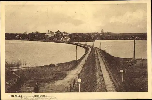 Ak Ratzeburg in Schleswig Holstein, schöne Detailansicht