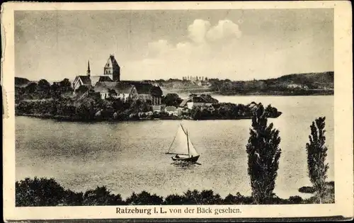 Ak Ratzeburg in Schleswig Holstein, schöne Detailansicht
