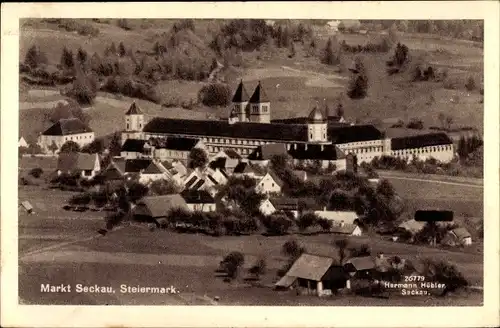 Ak Seckau in der Steiermark, schöne Detailansicht