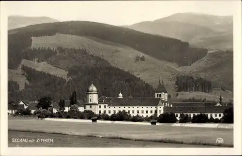 Ak Seckau in der Steiermark, schöne Detailansicht