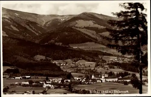 Ak Seckau in der Steiermark, schöne Detailansicht