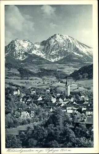 Ak Windischgarsten in Oberösterreich, schöne Detailansicht