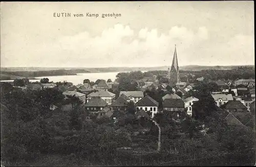 Ak Eutin in Schleswig Holstein, schöne Detailansicht