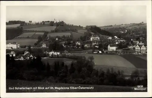 Ak Bad Schallerbach in Oberösterreich, schöne Detailansicht